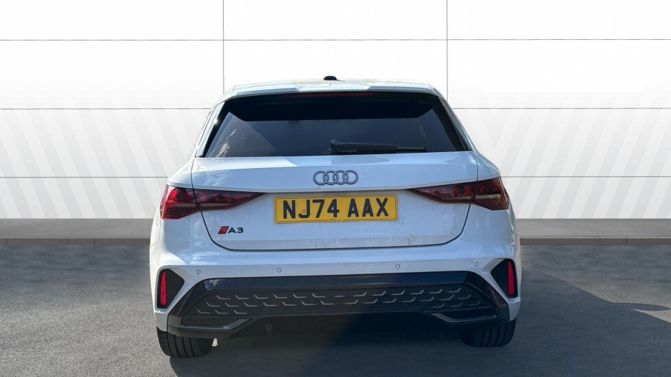 Audi A3 S Line NJ74AAX White #6