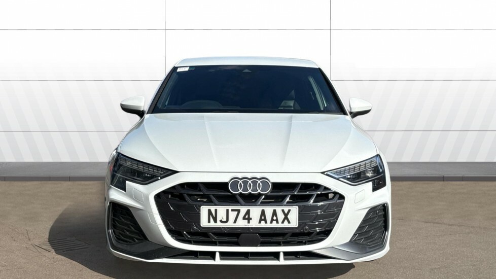 Audi A3 S Line NJ74AAX White #3