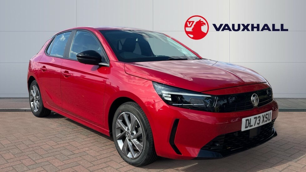 Vauxhall Corsa Design DL73XSU Red