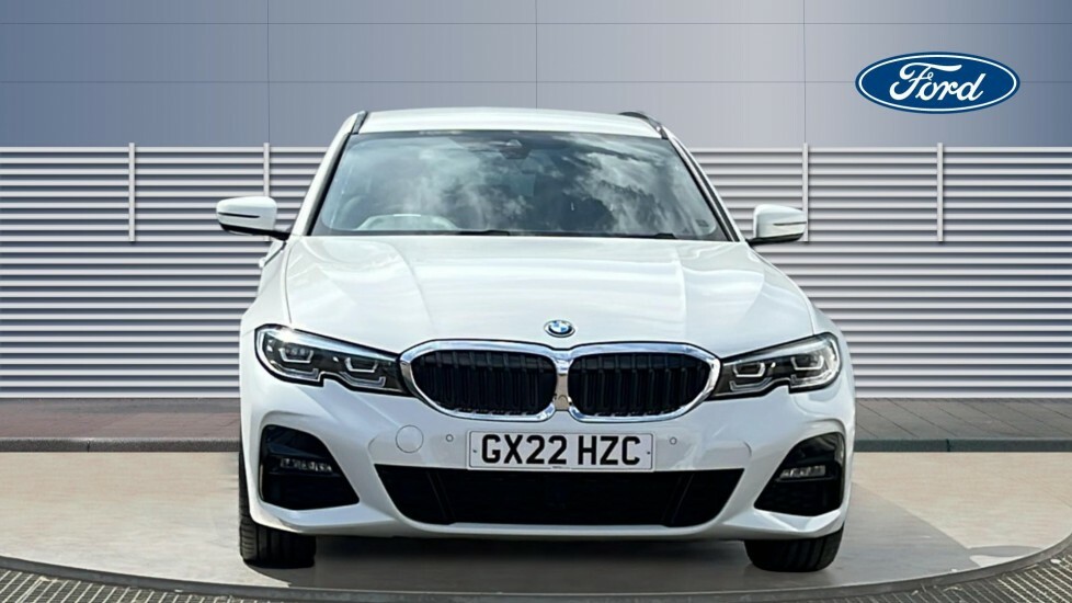 BMW 3 Series M Sport GX22HZC White #3