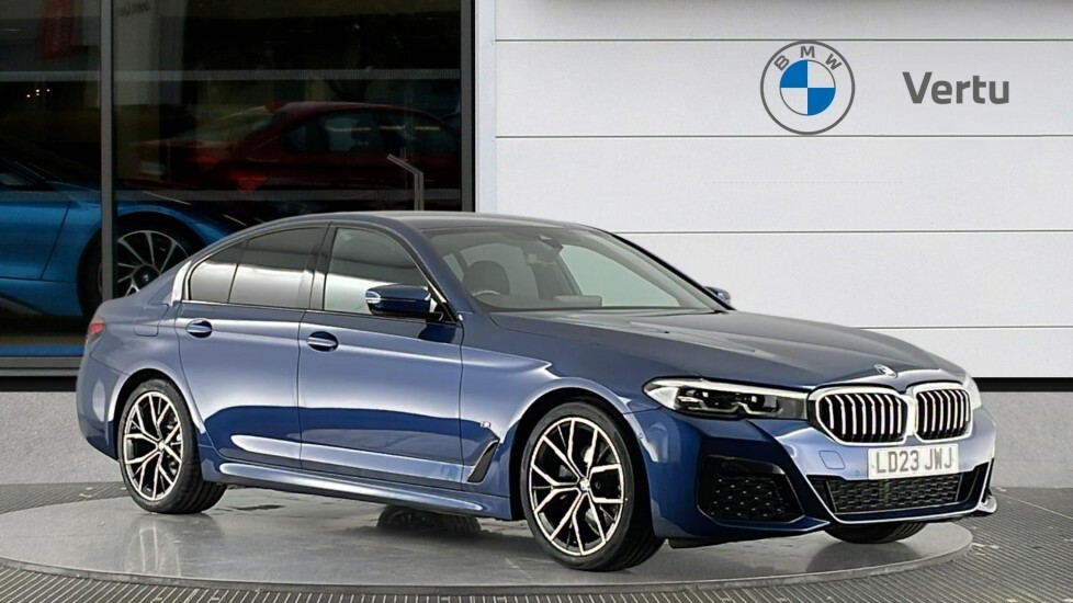 BMW 5 Series M Sport Blue