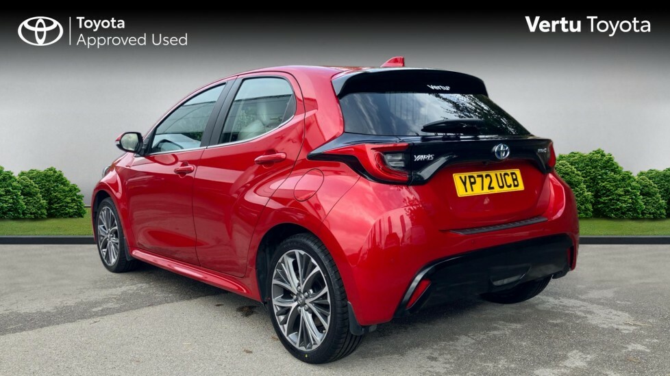 Toyota Yaris Excel YP72UCB Red #4