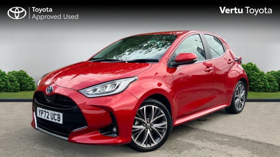 Toyota Yaris Excel YP72UCB Red #3