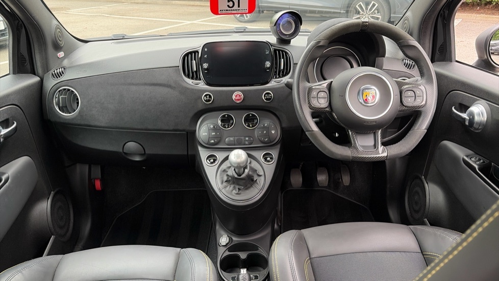 Abarth 695 Manual Black #10