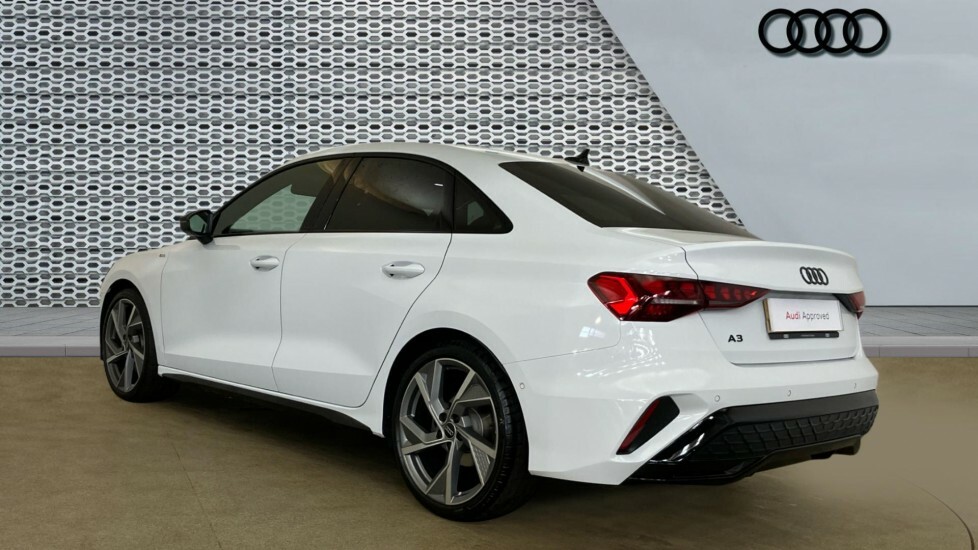 Audi A3 Black Edition VO75OVZ White #3