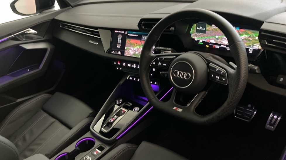 Audi A3 Black Edition VO75OVZ White #6