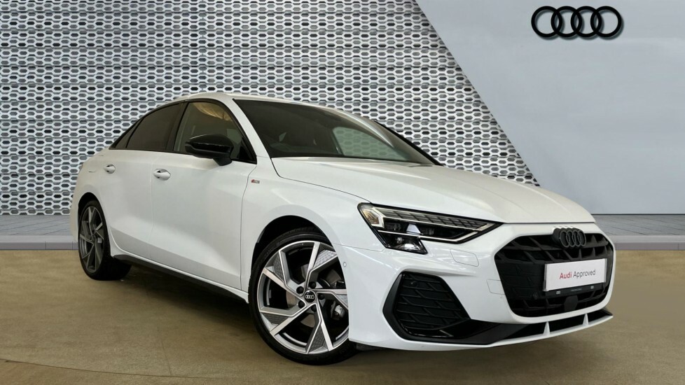 Audi A3 Black Edition VO75OVZ White