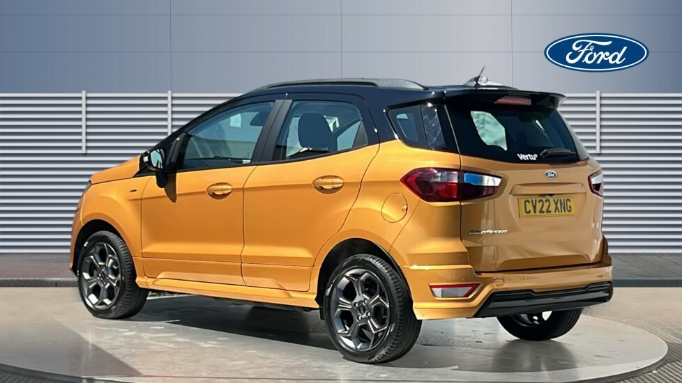 Ford Ecosport St-line CV22XNG Yellow #2