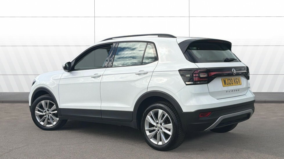 Volkswagen T-Cross Se White #2