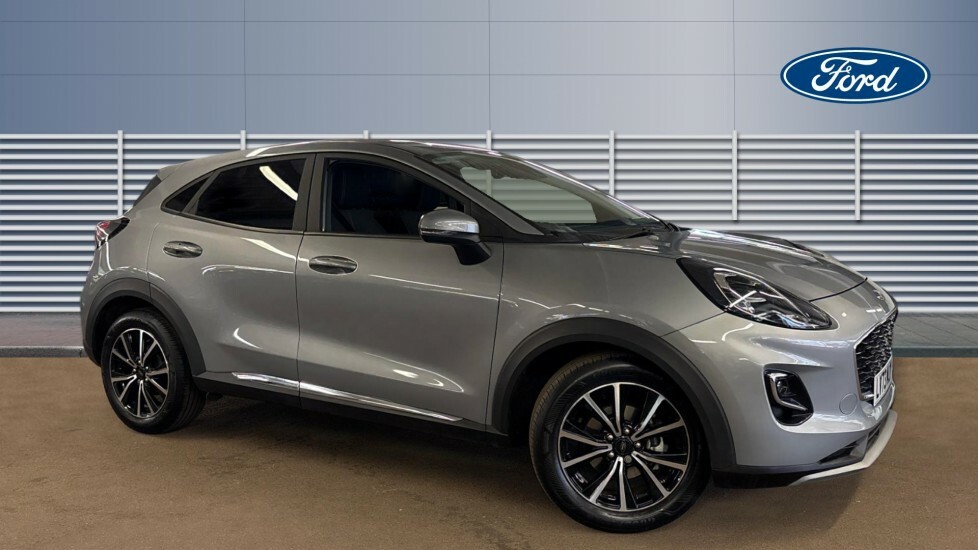 Ford Puma Titanium Silver