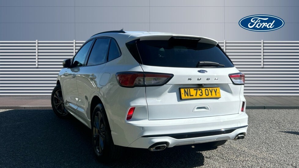 Ford Kuga St-line Edition NL73OYY White #2