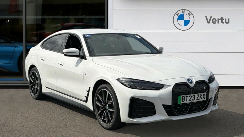 BMW i4 M Sport White