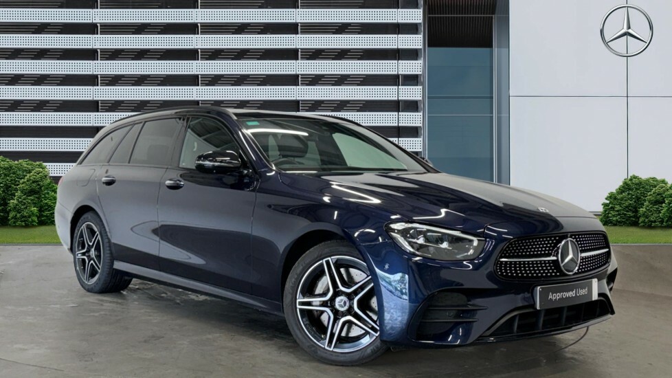 Mercedes-Benz E Class Amg Line Night Edition YN22JUT Blue