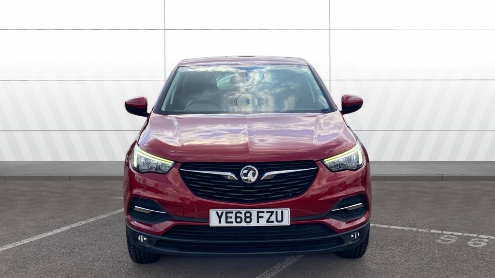 Vauxhall Grandland X Se YE68FZU Red #2