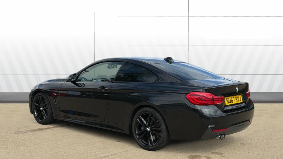BMW 4 Series Gran Coupe M Sport NU67HYJ Black #2