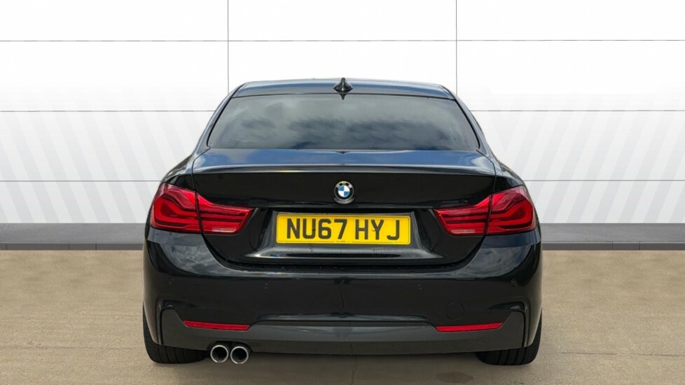 BMW 4 Series Gran Coupe M Sport NU67HYJ Black #6