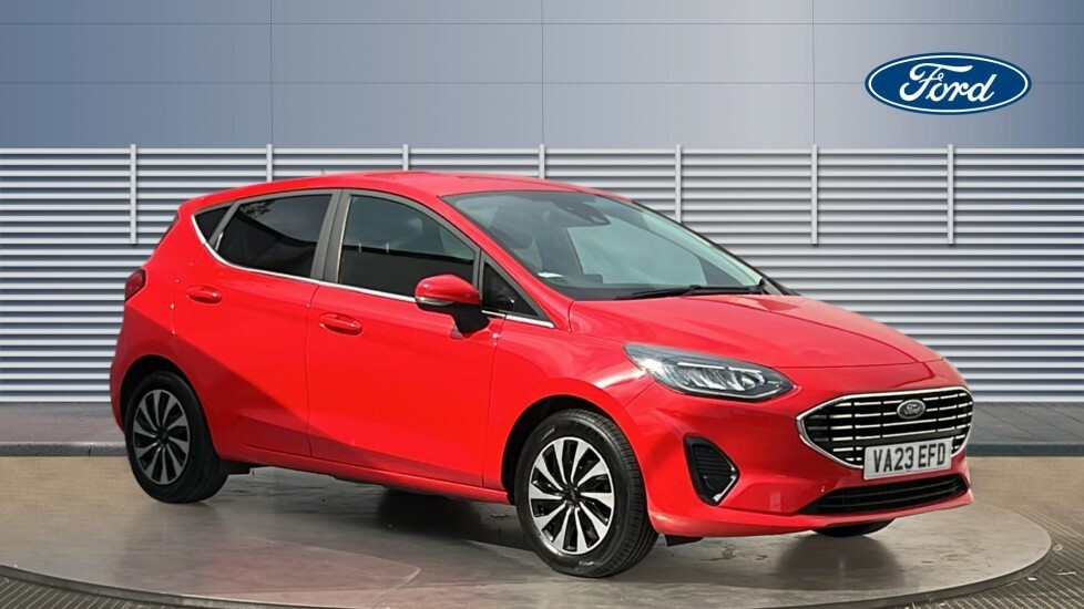 Ford Fiesta Titanium VA23EFD Red