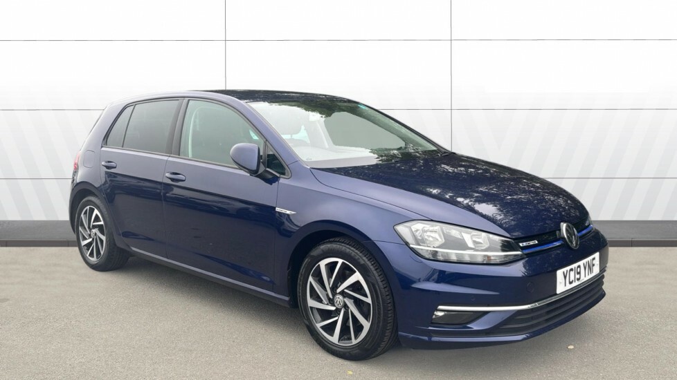 Volkswagen Golf Match YC19YNF Blue