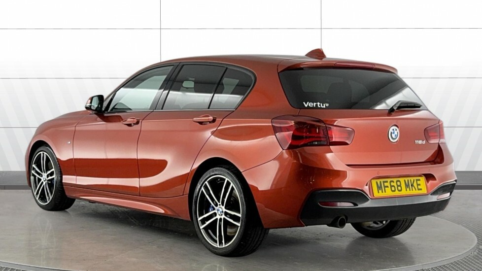 BMW 1 Series M Sport Shadow Edition Orange #2
