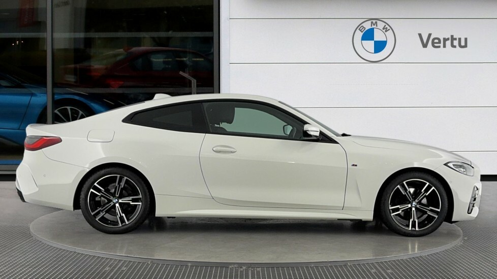 BMW 4 Series Gran Coupe M Sport White #3