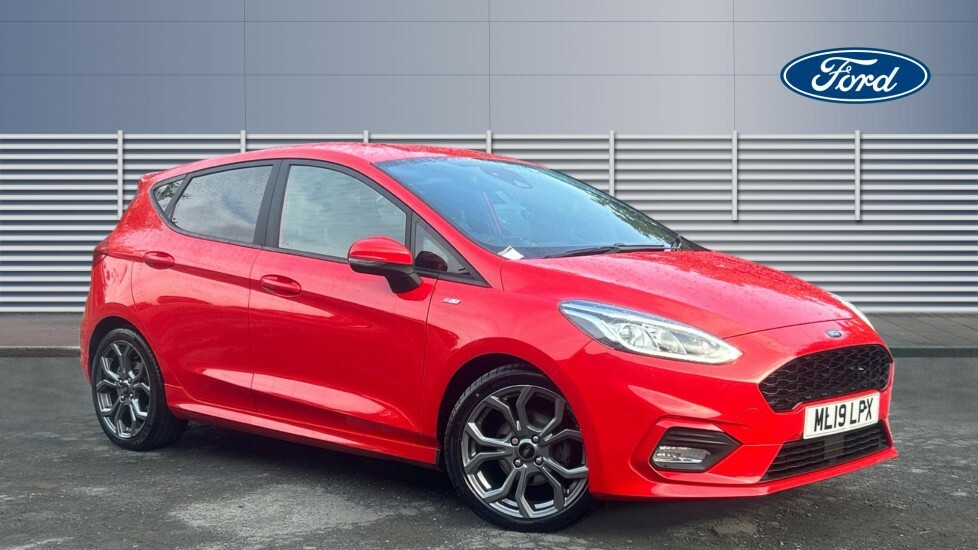 Ford Fiesta St-line X ML19LPX Red