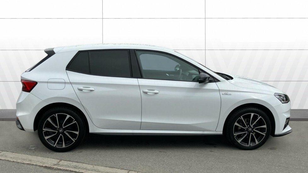 Skoda Fabia Monte Carlo Edition White #5