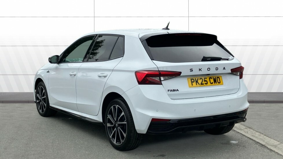 Skoda Fabia Monte Carlo Edition White #2