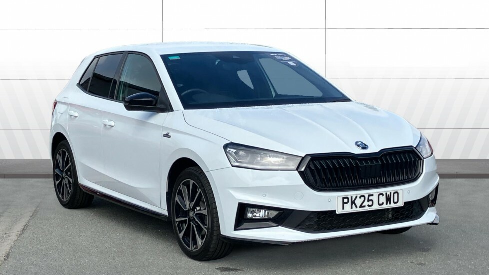 Skoda Fabia Monte Carlo Edition White