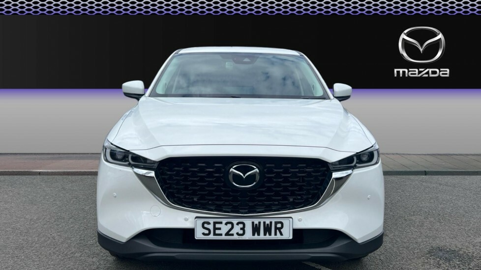 Mazda CX-5 Exclusive-line White #3