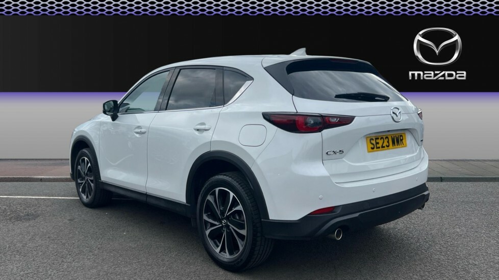 Mazda CX-5 Exclusive-line White #2