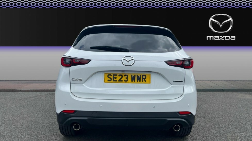 Mazda CX-5 Exclusive-line White #6