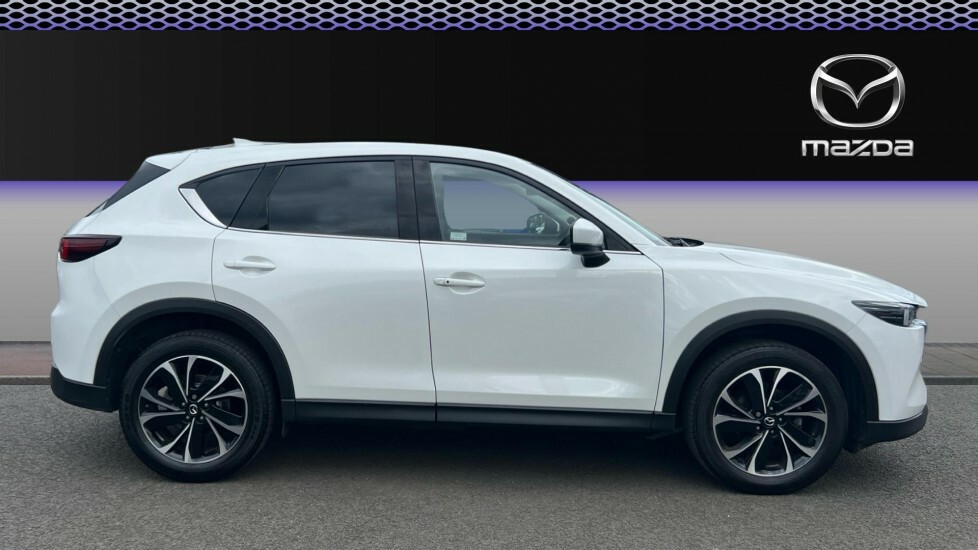 Mazda CX-5 Exclusive-line White #5