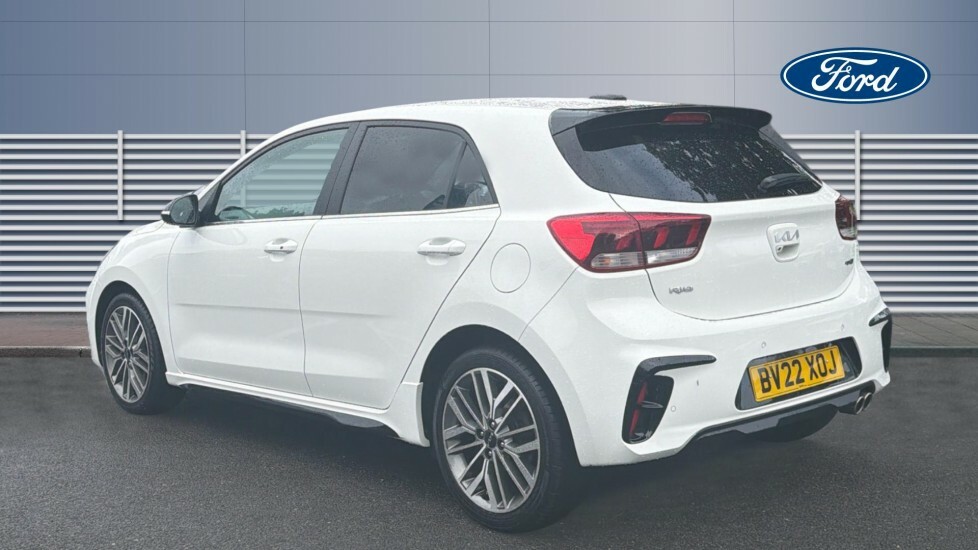 Kia RIO Gt-line S White #2
