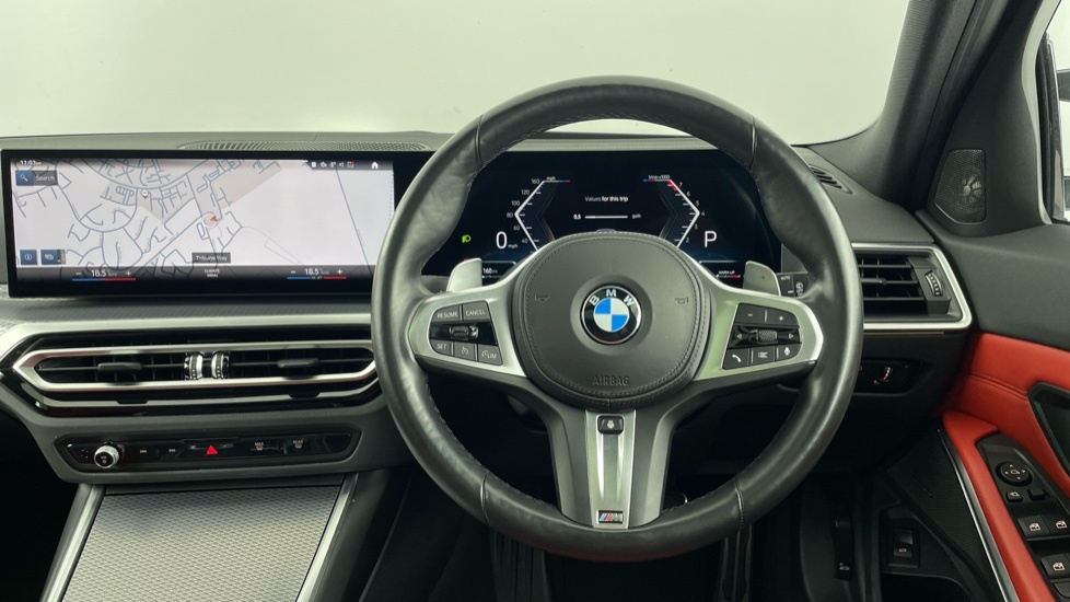BMW 3 Series 330E M Sport Saloon White #5