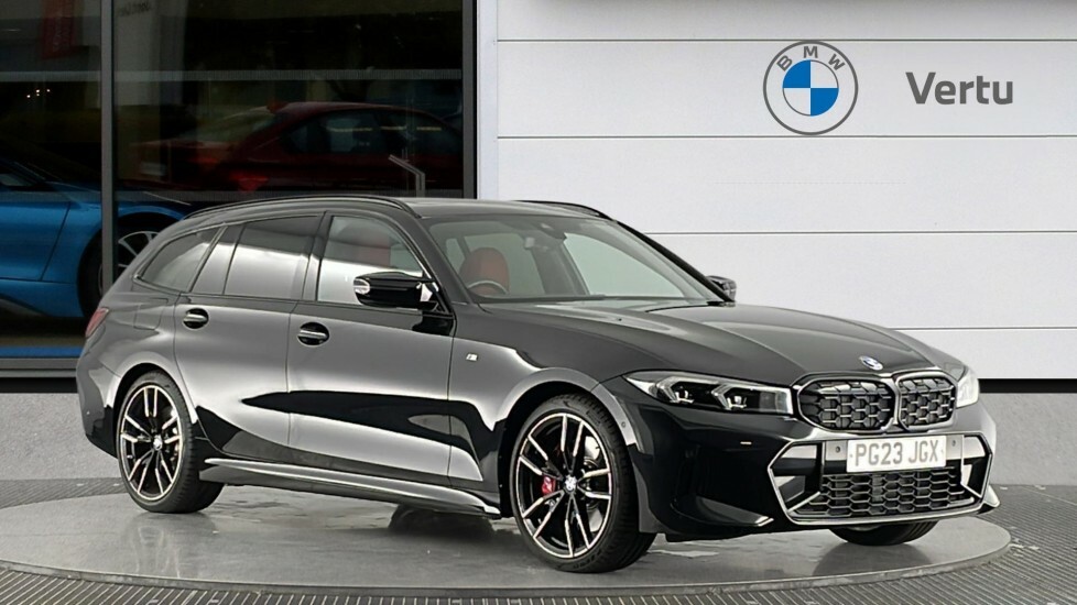 BMW 3 Series 330E M Sport Saloon White #1