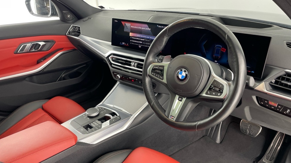 BMW 3 Series 330E M Sport Saloon White #6