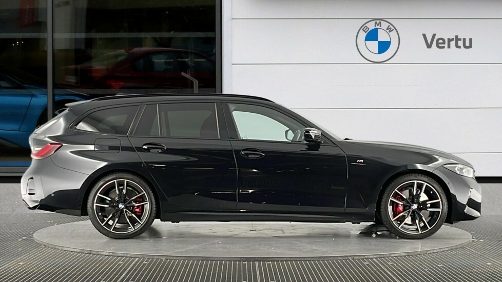 BMW 3 Series 330E M Sport Saloon White #3