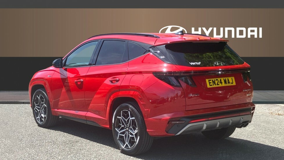 Hyundai Tucson N Line Red #2