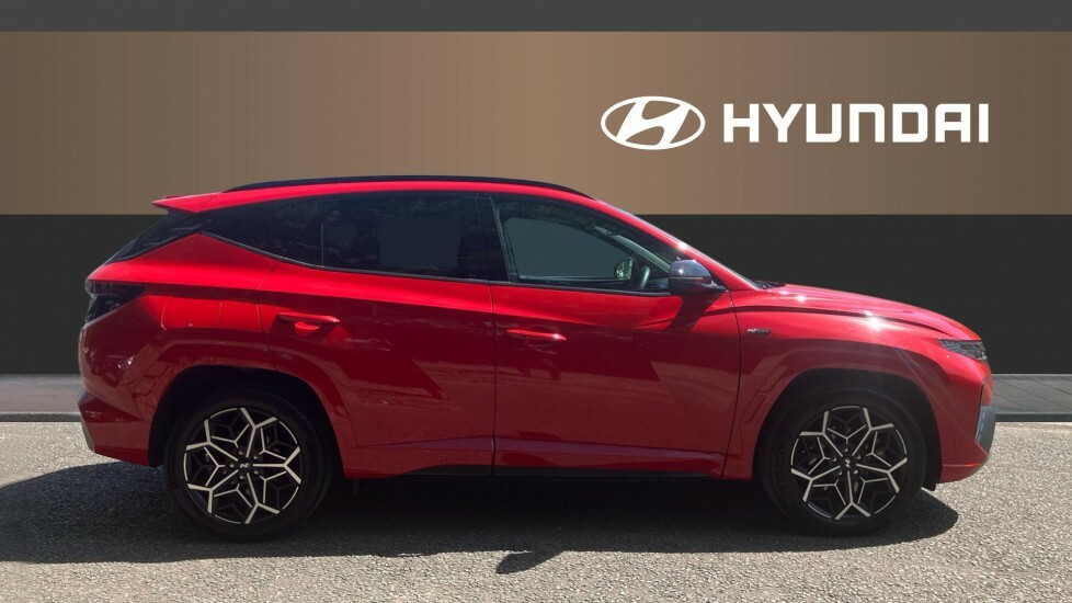 Hyundai Tucson N Line Red #5
