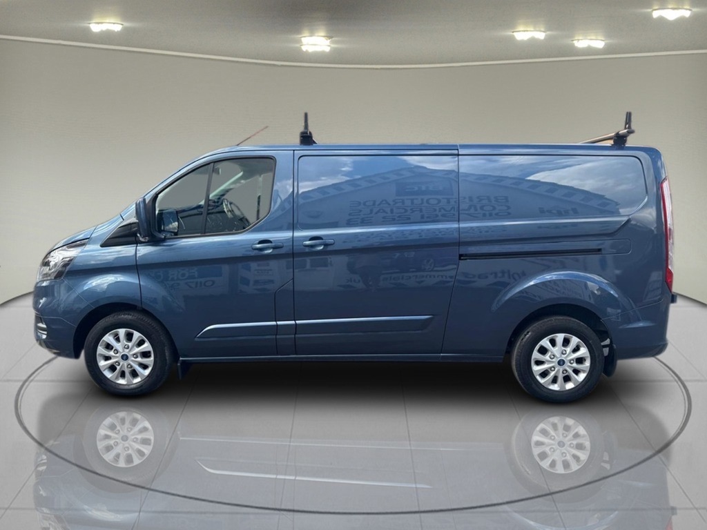 Ford Transit Custom 2.0 300 Ecoblue Limited Panel Van Manua HT22NOH Blue #2