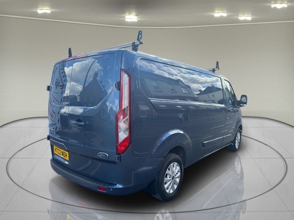 Ford Transit Custom 2.0 300 Ecoblue Limited Panel Van Manua HT22NOH Blue #5