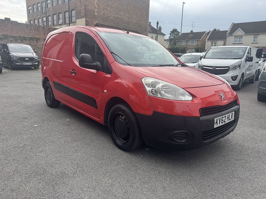 Peugeot Partner Panel Van Silver #1