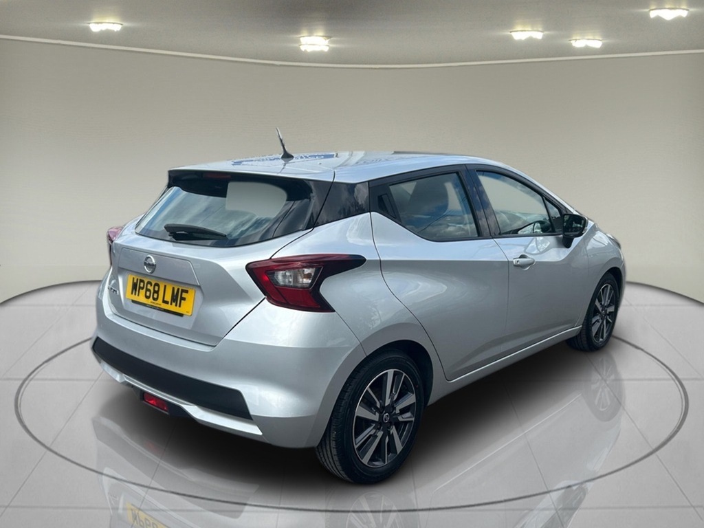 Nissan Micra 0.9 Ig-t Acenta Hatchback Euro 6 Silver #5