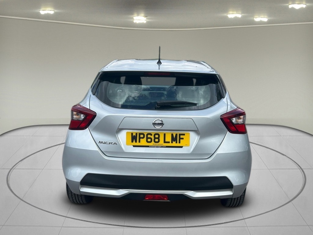 Nissan Micra 0.9 Ig-t Acenta Hatchback Euro 6 Silver #4
