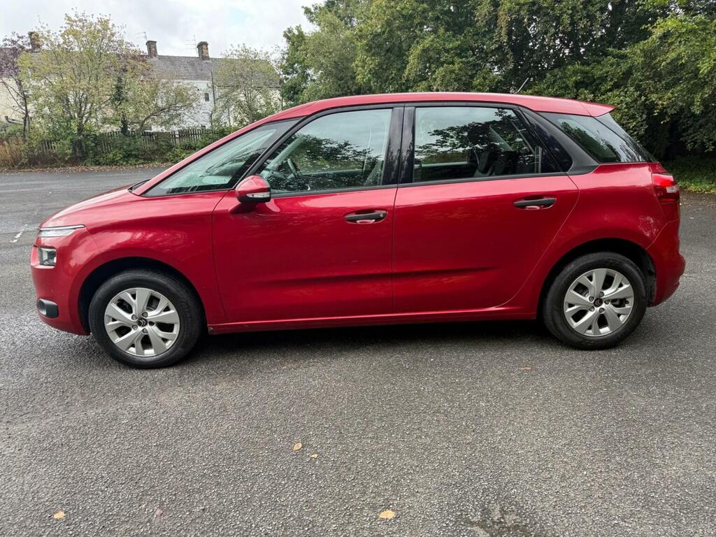 Citroen C4 Picasso 1.6 Hdi Vtr Euro 5 Red #4