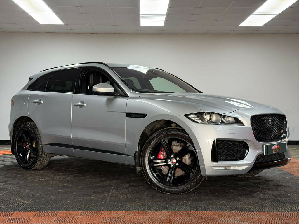 Jaguar F-Pace 3.0 D300 V6 S Awd Euro 6 Ss Silver