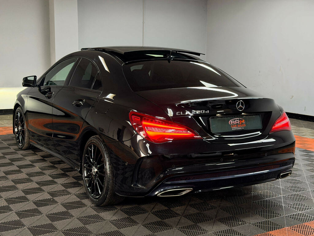 Mercedes-Benz CLA Class 2.1 Cla220d Amg Line Night Edition Plus Coupe WU19EBJ Black #5