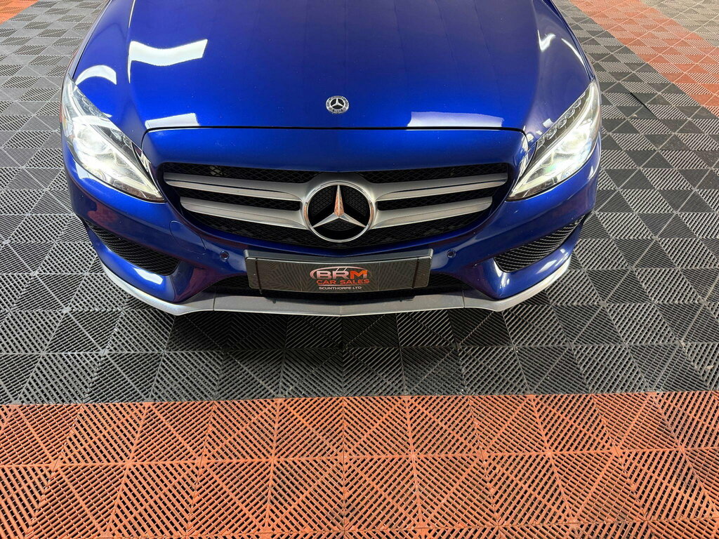 Mercedes-Benz C Class 2.1 C220d Amg Line Premium Plus Estate Diese SF18VGJ Blue #6