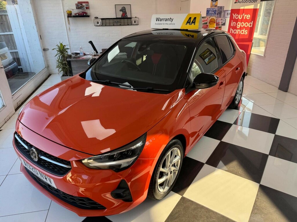 Vauxhall Corsa Hatchback 1.2 Turbo Sri Euro 6 Ss 202020 AO20NVV Orange #6