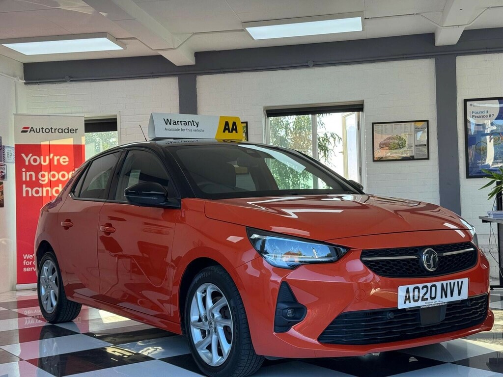 Vauxhall Corsa Hatchback 1.2 Turbo Sri Euro 6 Ss 202020 Orange